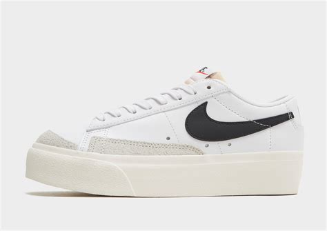 nike low top blazers platform